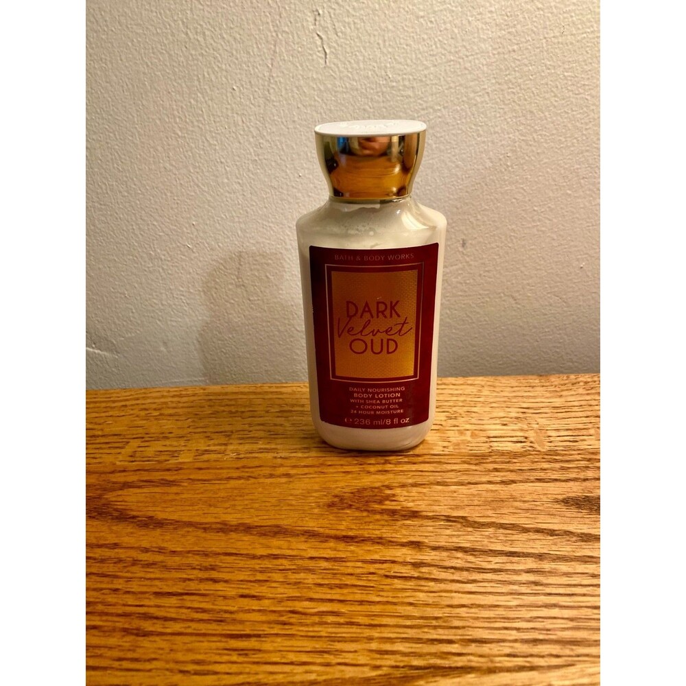 BATH & BODY WORKS DARK VELVET OUD BODY LOTION 8 FL OZ